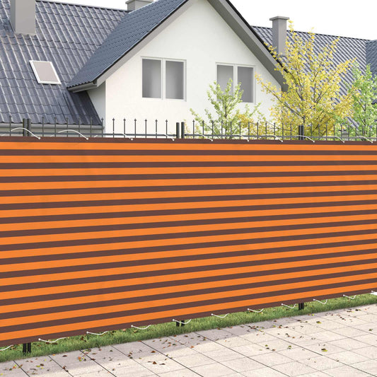 Balcony Privacy Screen 200 x 200 cm Fabric with PU Coated