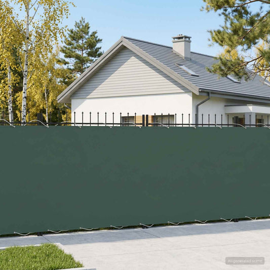 Balcony Privacy Screen 200 x 400 cm Fabric with PU Coated