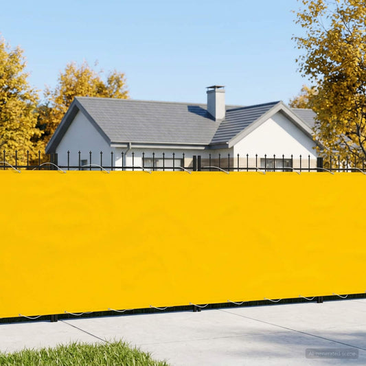 Balcony Privacy Screen 180 x 800 cm Fabric with PU Coated