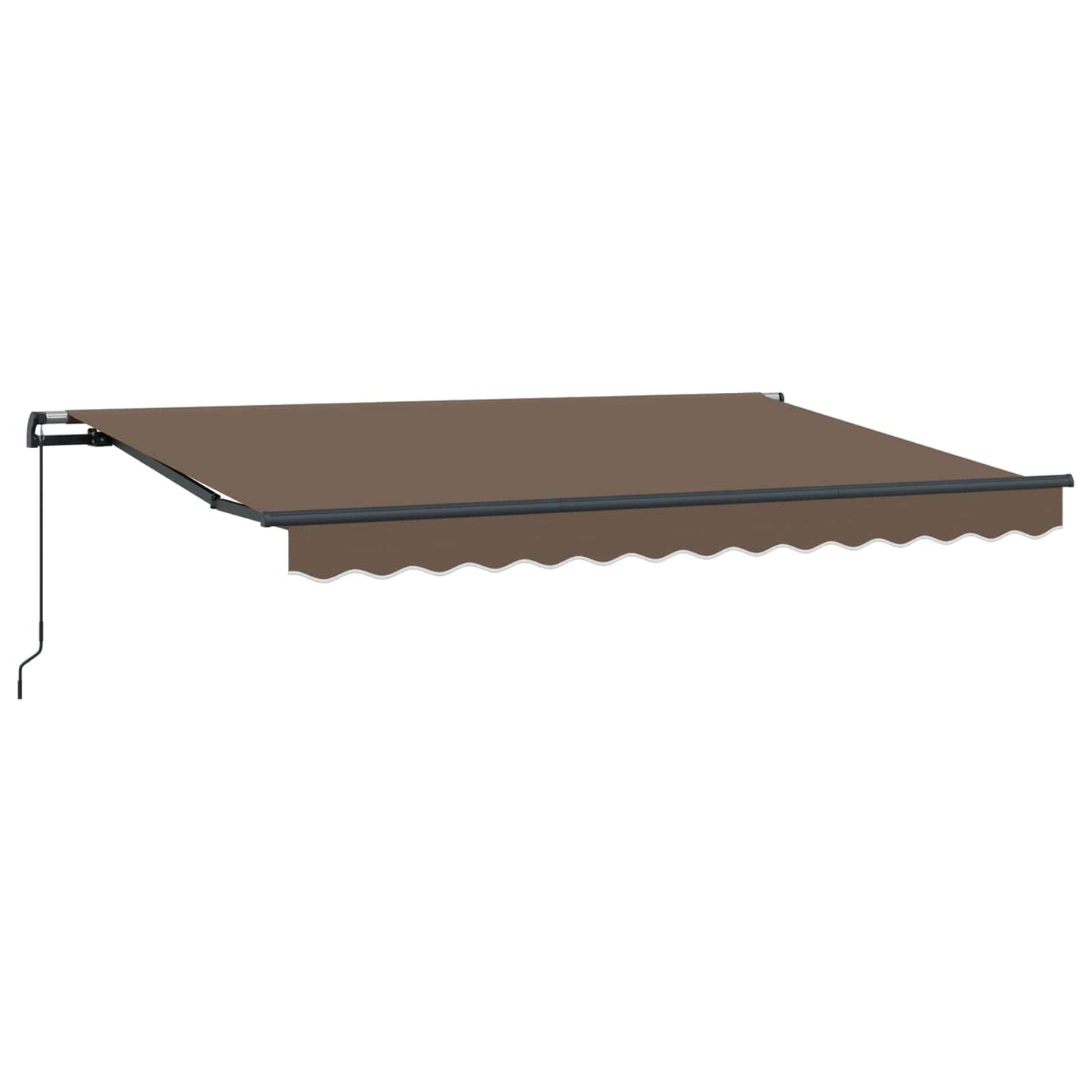 Retractable Awning Taupe 2.5 x 2 m Fabric