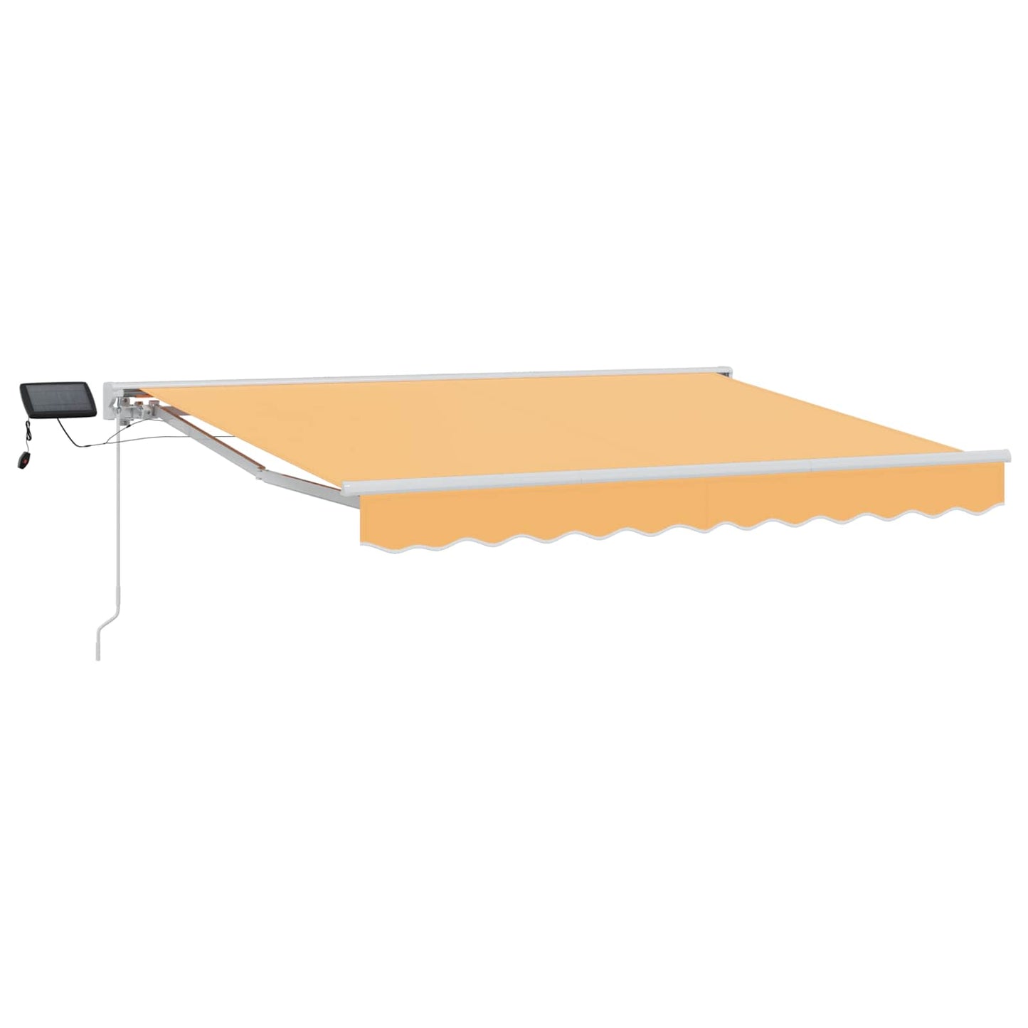 Manual Awning Frame with LEDs Sand 3 x 2 m