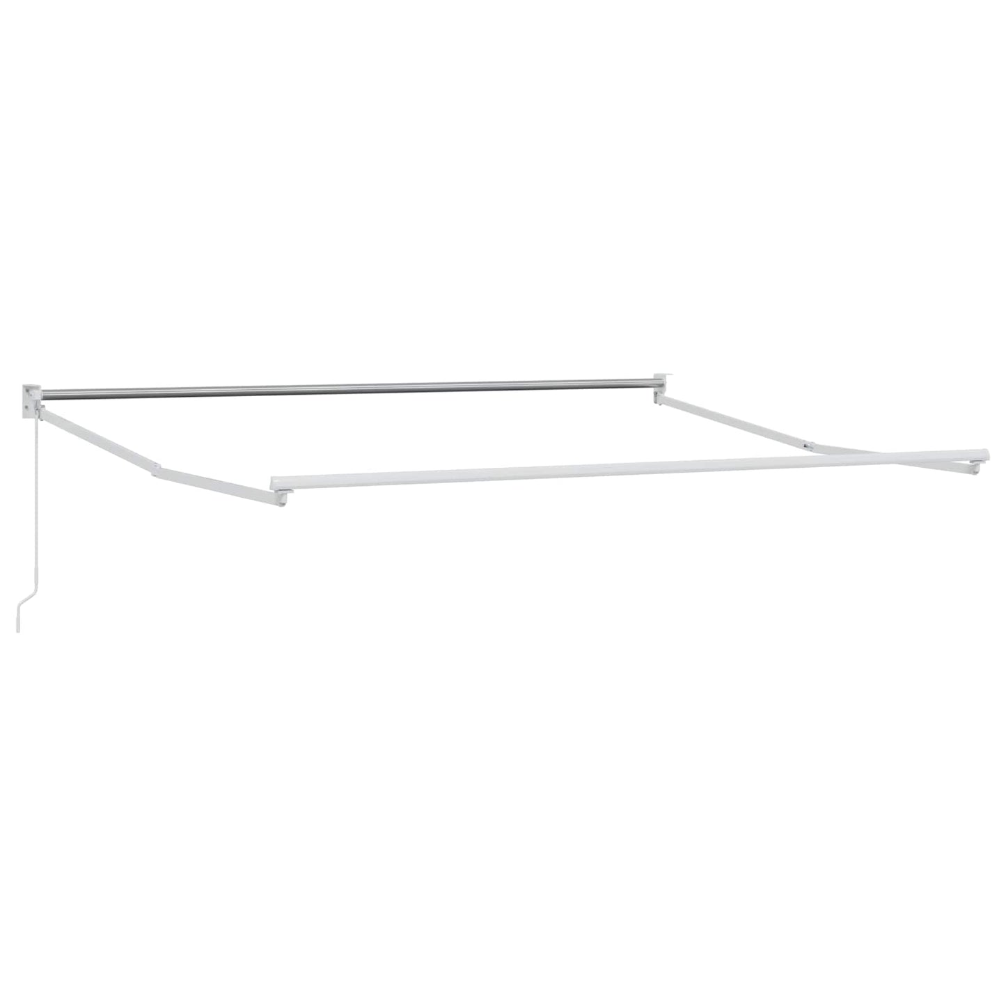 Retractable Awning Sand 3.5 x 2 m 100% Polyester and Aluminium