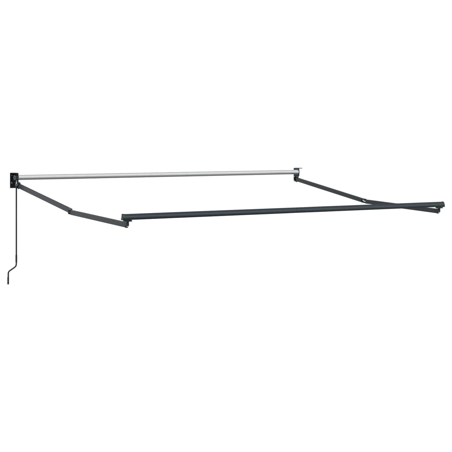 Retractable Awning Taupe 3.5 x 2 m 100% Polyester and Aluminium