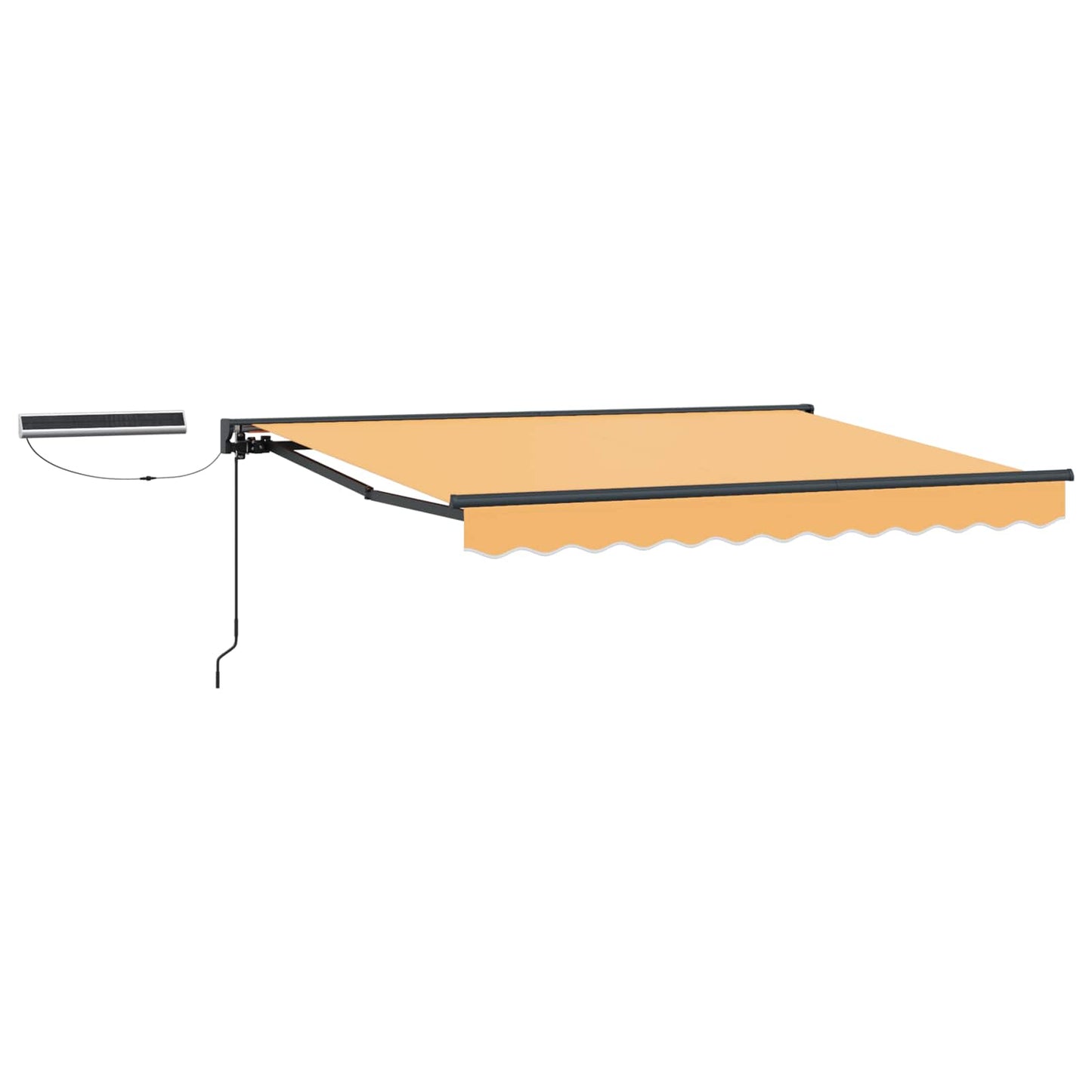Electric Retractable Awning Sand 3.5 x 2 m