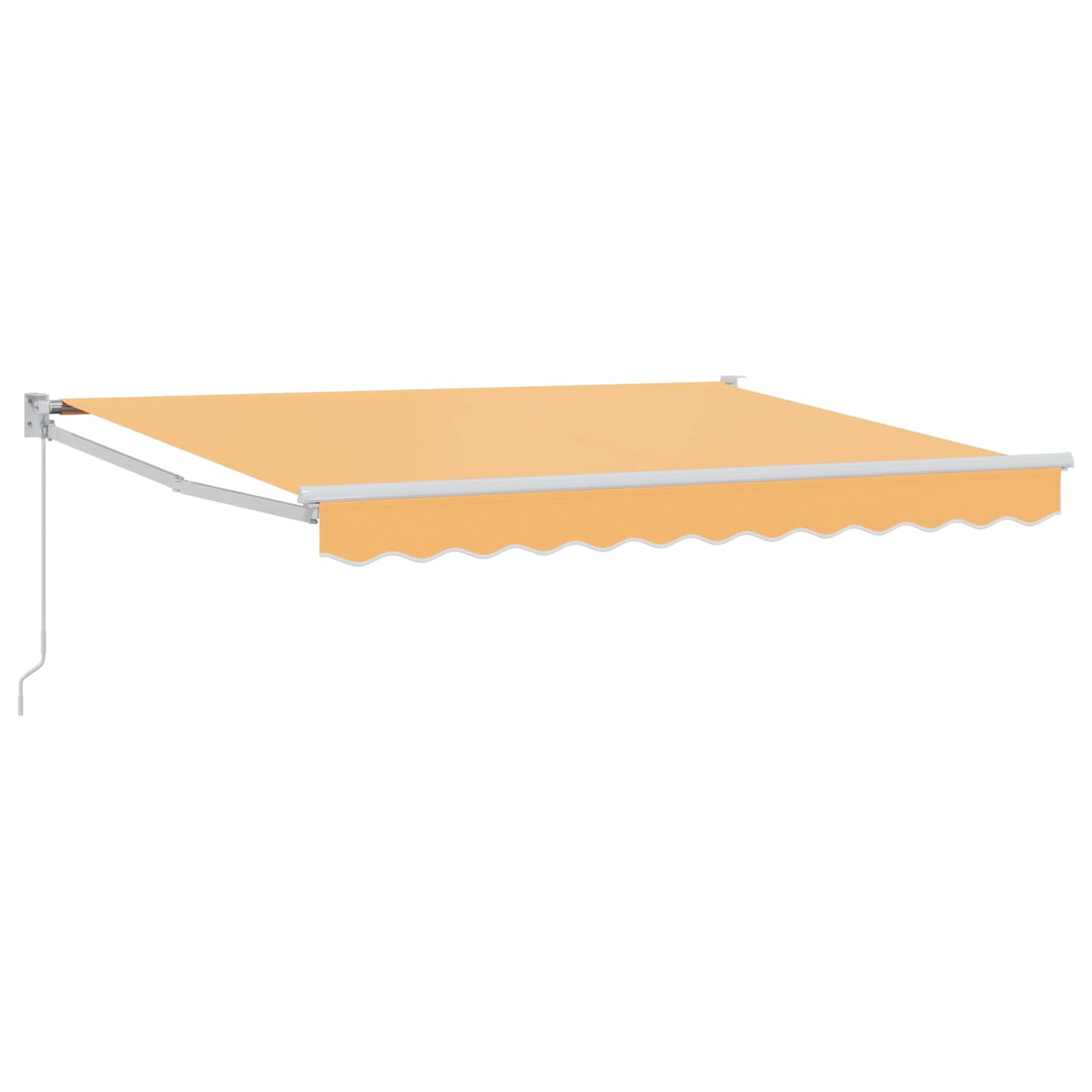 Retractable Awning Sand 4 x 2 m 100% Polyester and Aluminium