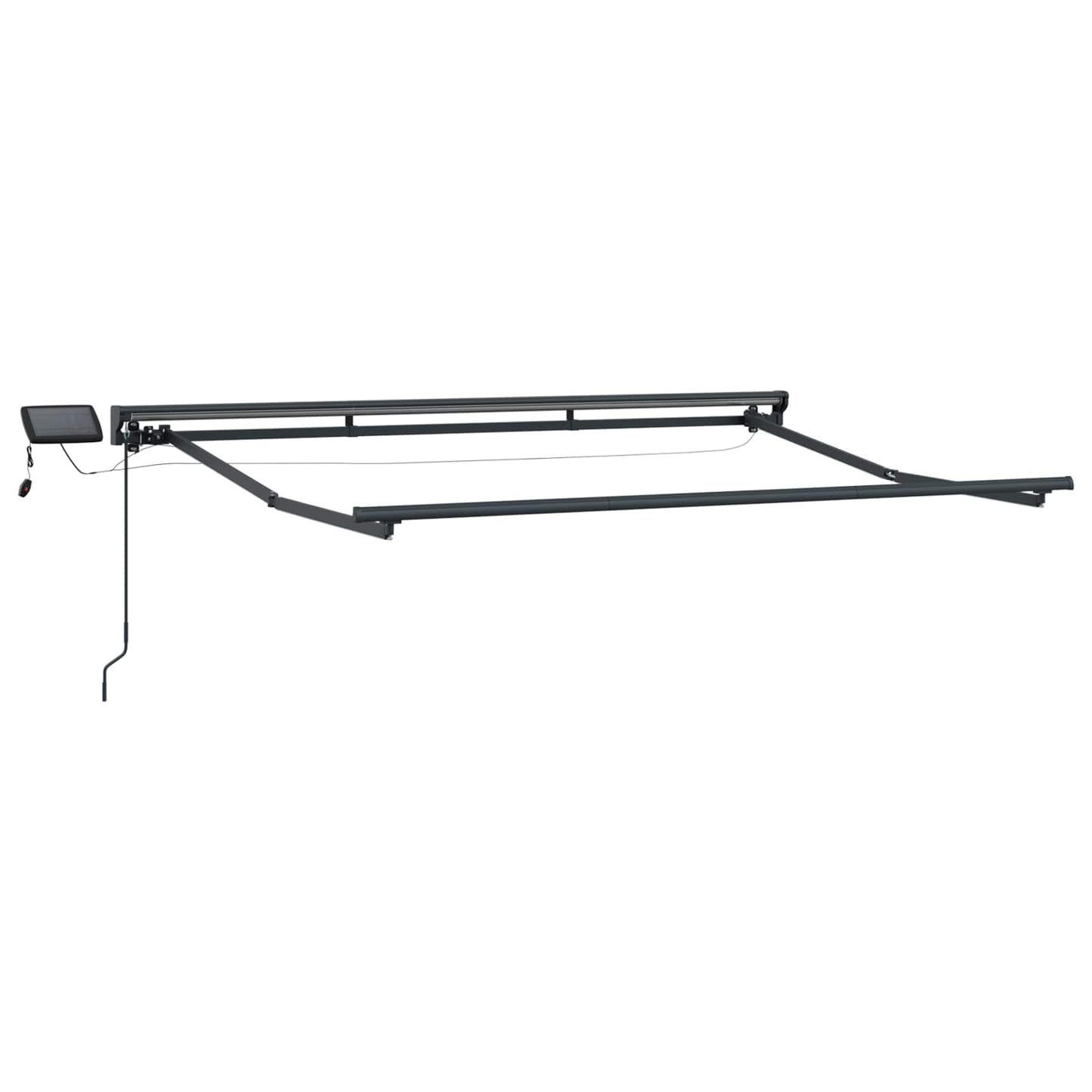 Manual Awning Frame with LEDs Sand 3 x 2.5 m