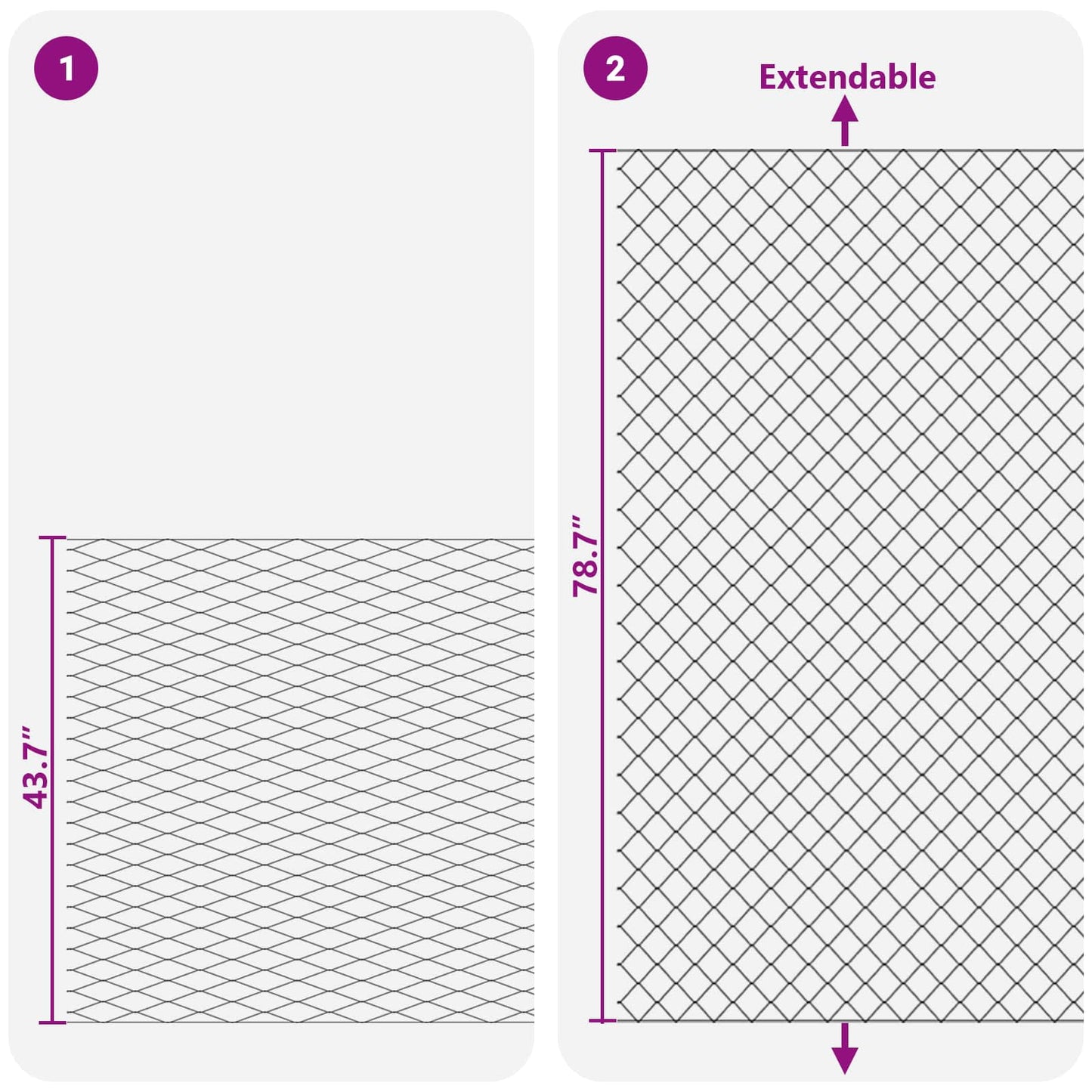 Chain Link Fence Green 2 x 20 m Steel