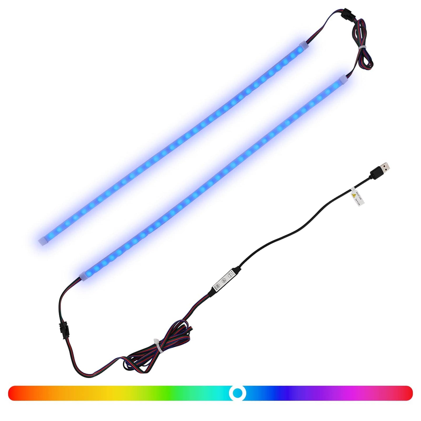 LED Strip 110 cm Multicolour PVC