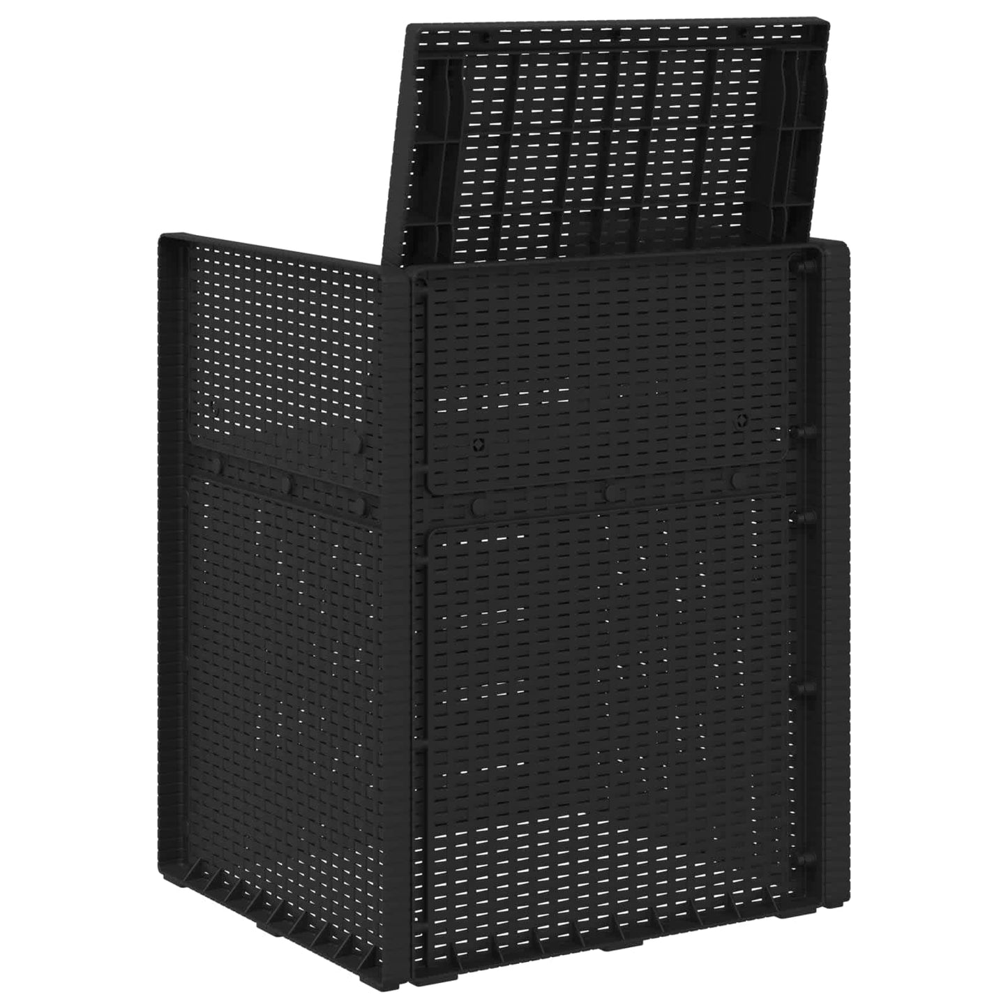Garden Dining Chairs 2 pcs Anthracite 53 x 47 x 88.5 cm PP