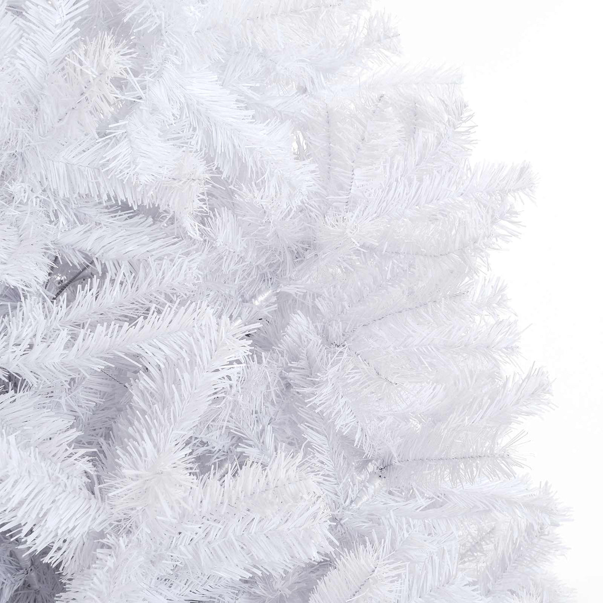 Artificial Christmas Tree with Stand White 300 cm PVC and Steel