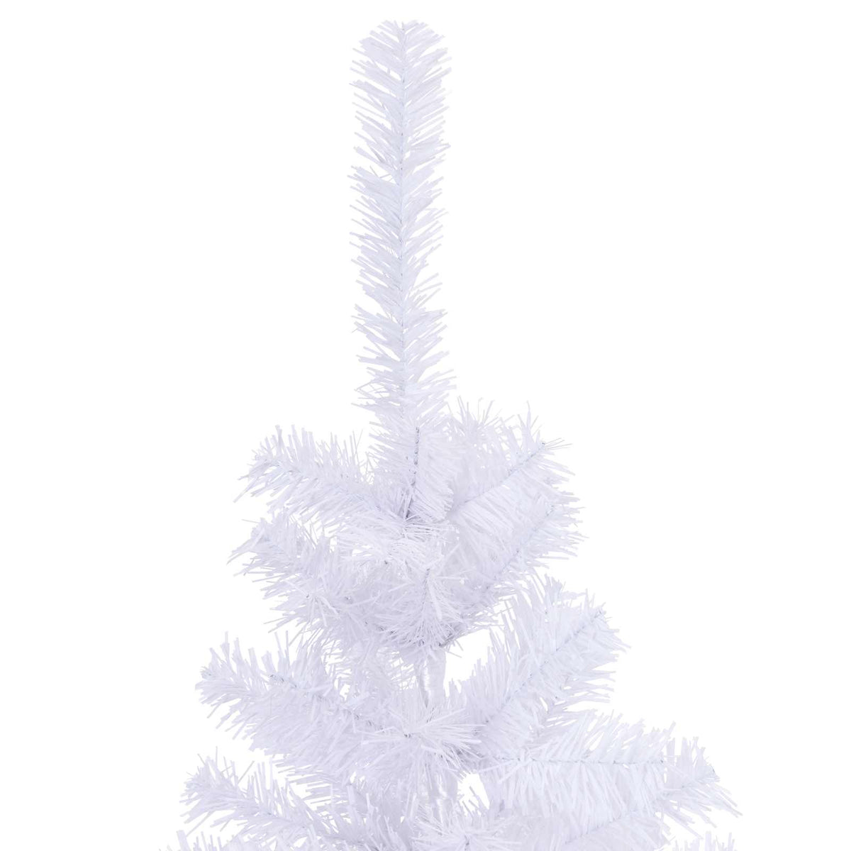 Artificial Christmas Tree with Stand White 120 cm PVC and Steel