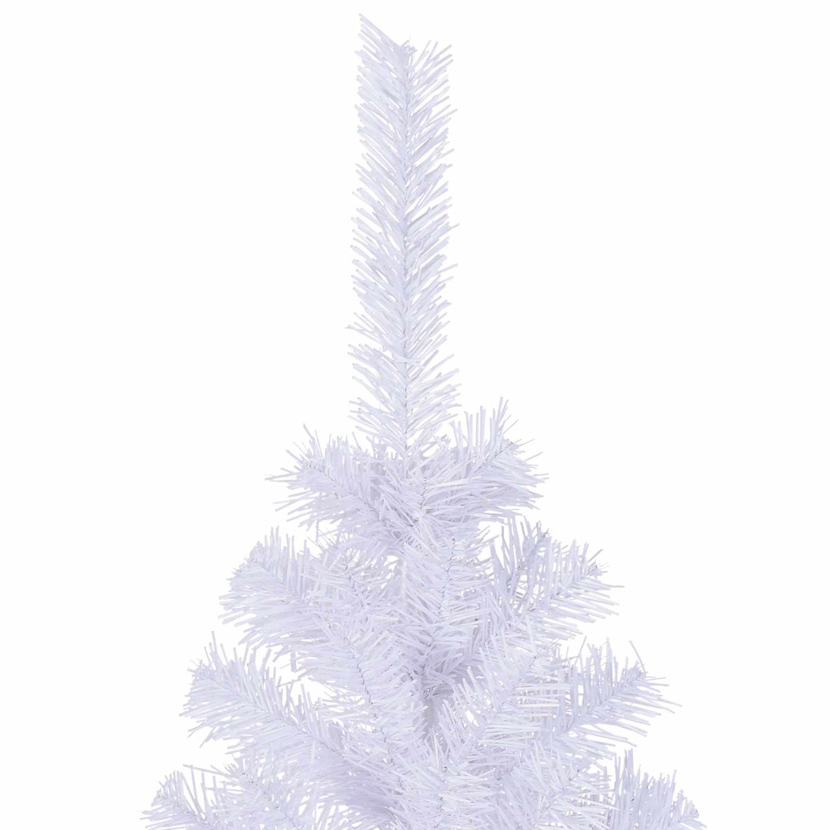 Artificial Christmas Tree with Stand White 180 cm PVC and Steel