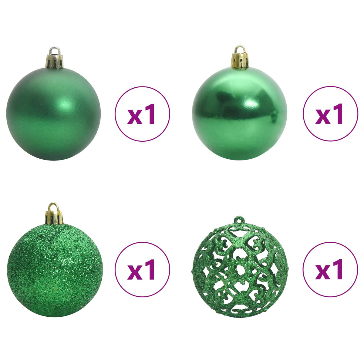 Artificial Christmas Tree White 150 cm PVC and Steel