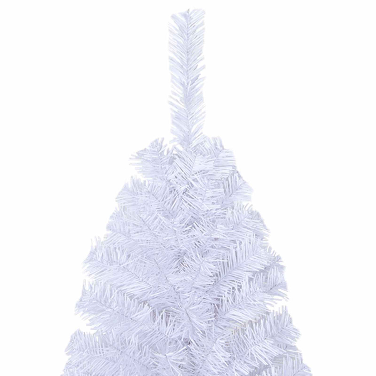 Artificial Christmas Tree with Stand White 180 cm PVC and Steel