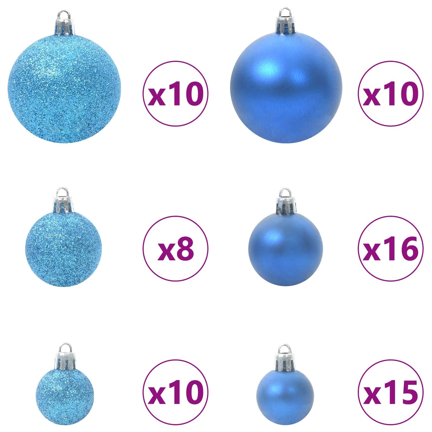 Artificial Christmas Tree with Stand White 240 cm PVC and Steel