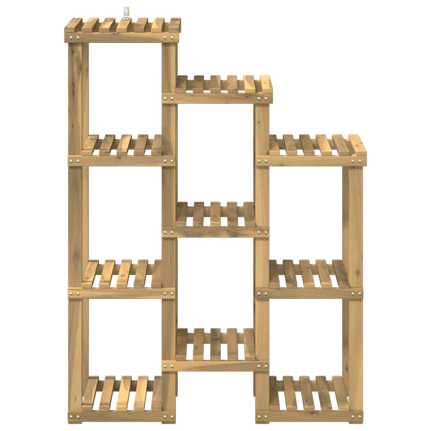 Plant Stand White 85 x 30 x 114.5 cm Solid Acacia Wood