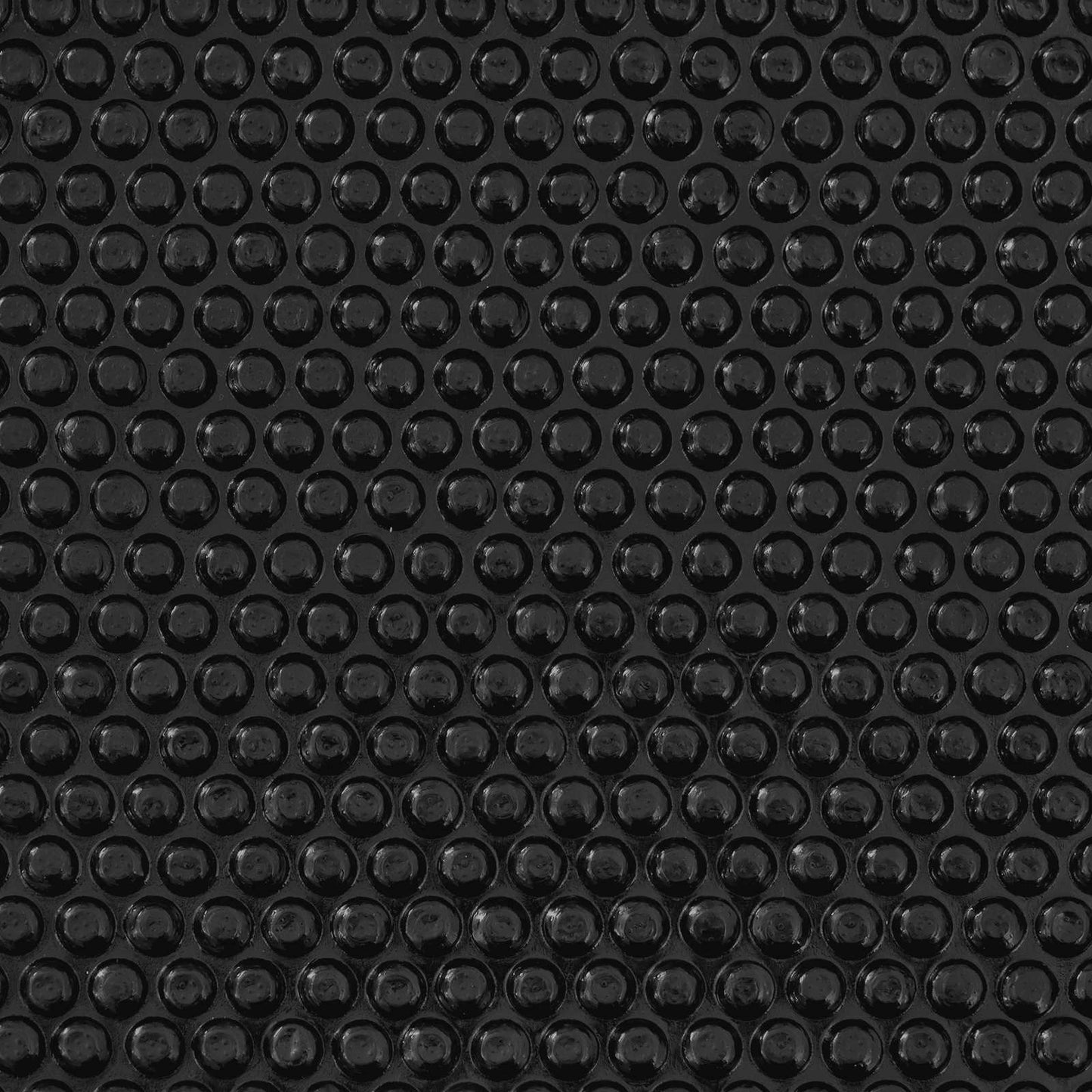 Solar Pool Cover Heavy Quality Ø 250 cm 200 μm Round PE Black