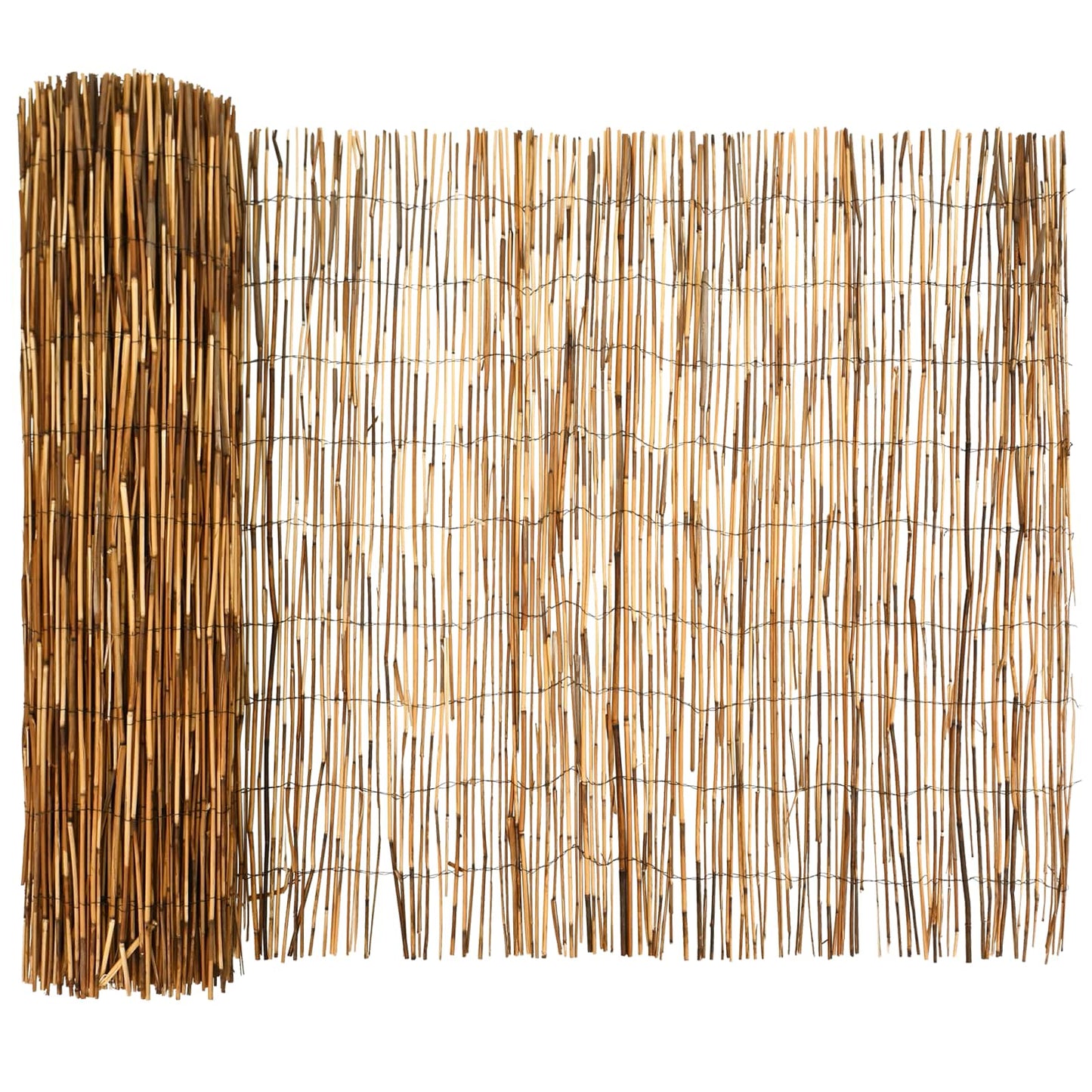 Garden Fence Carbonized 600 x 90 cm Reed