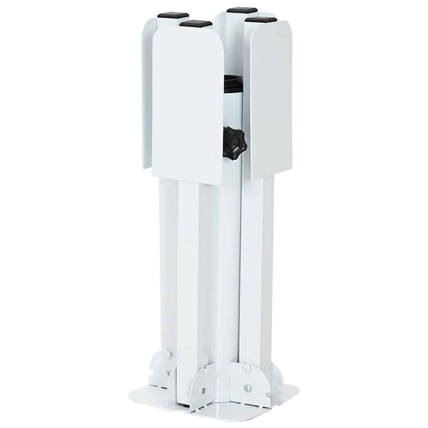 Parasol Stand White Steel