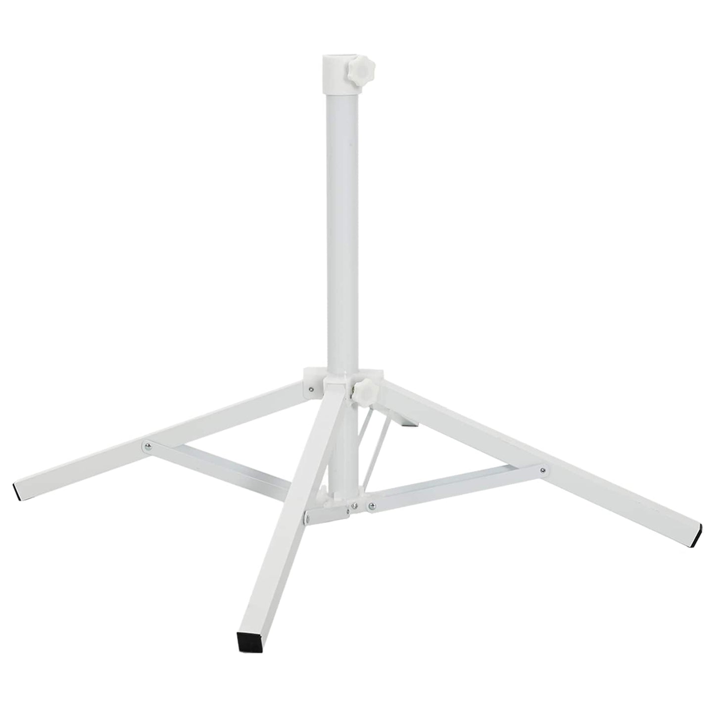 Parasol Stand White Steel for 25-32 mm Pole