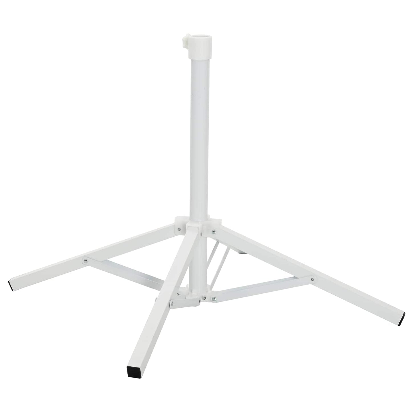 Parasol Stand White Steel for 25-32 mm Pole