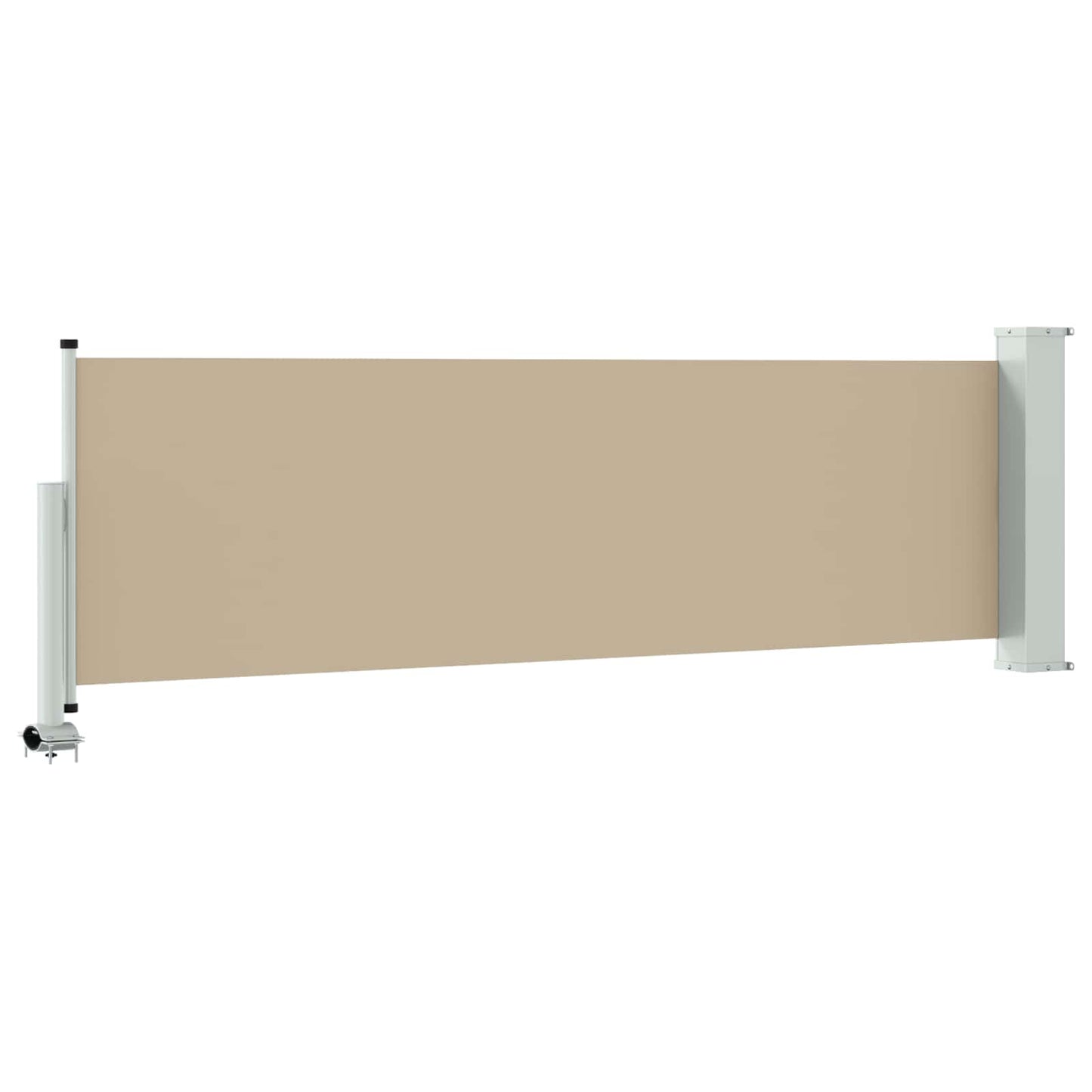 Side Awning 80 x 300 cm 100% polyester iron steel Rectangular