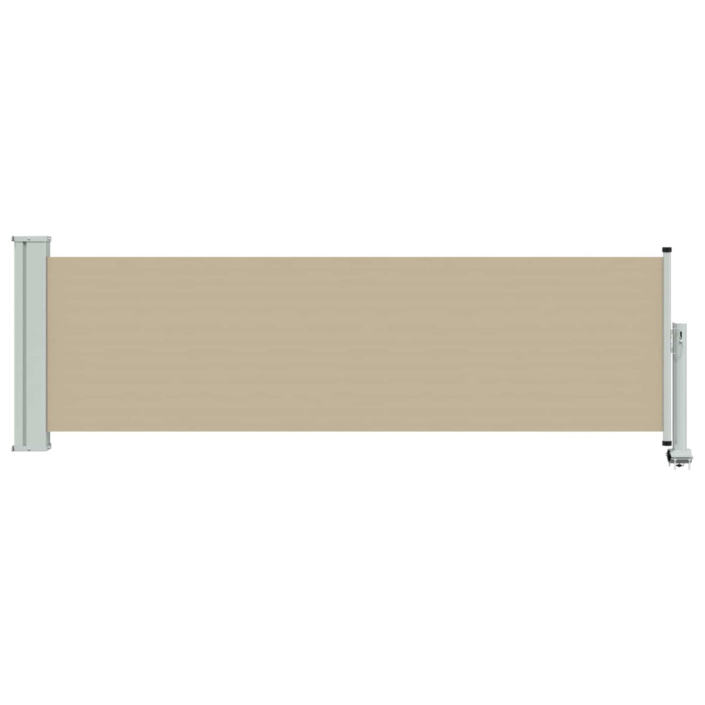 Side Awning 100 x 300 cm 100% polyester iron steel Rectangular