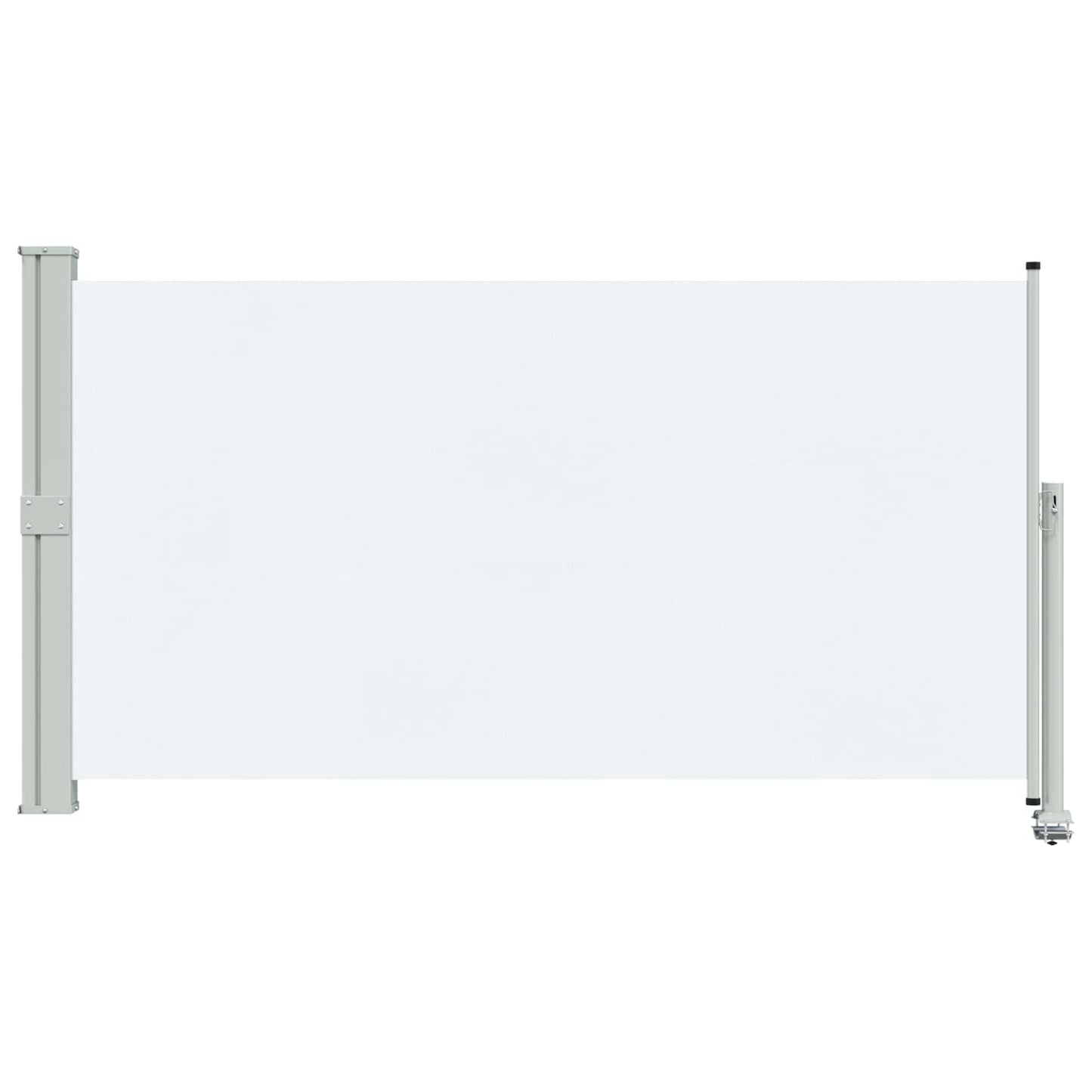 Side Awning 117 x 300 cm 100% polyester iron steel Rectangular