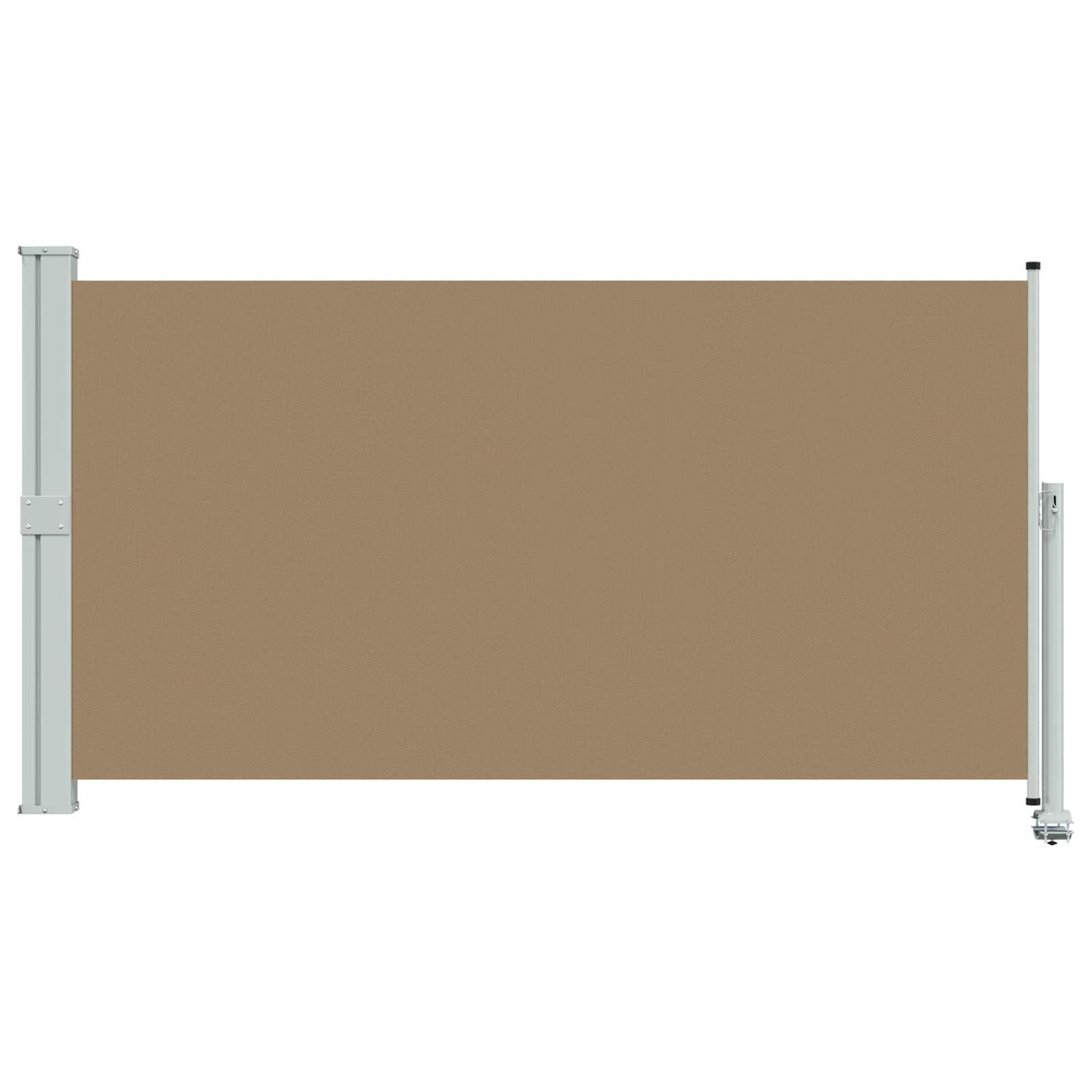 Side Awning 160 x 300 cm 100% polyester iron steel Rectangular