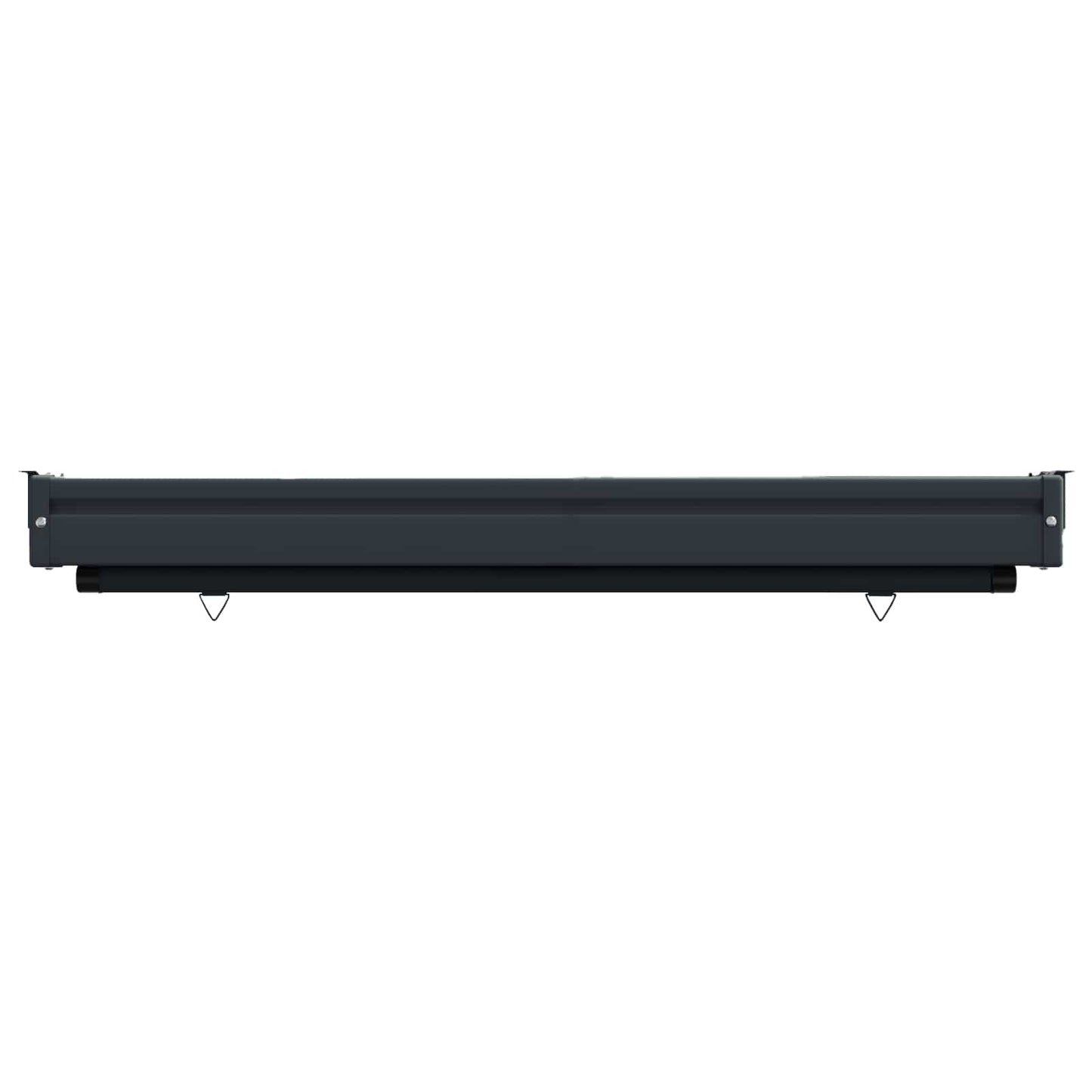 Balcony Side Awning 80 x 250 cm 100% polyester iron steel
