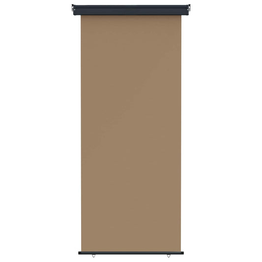 Balcony Side Awning 100 x 250 cm 100% polyester iron steel