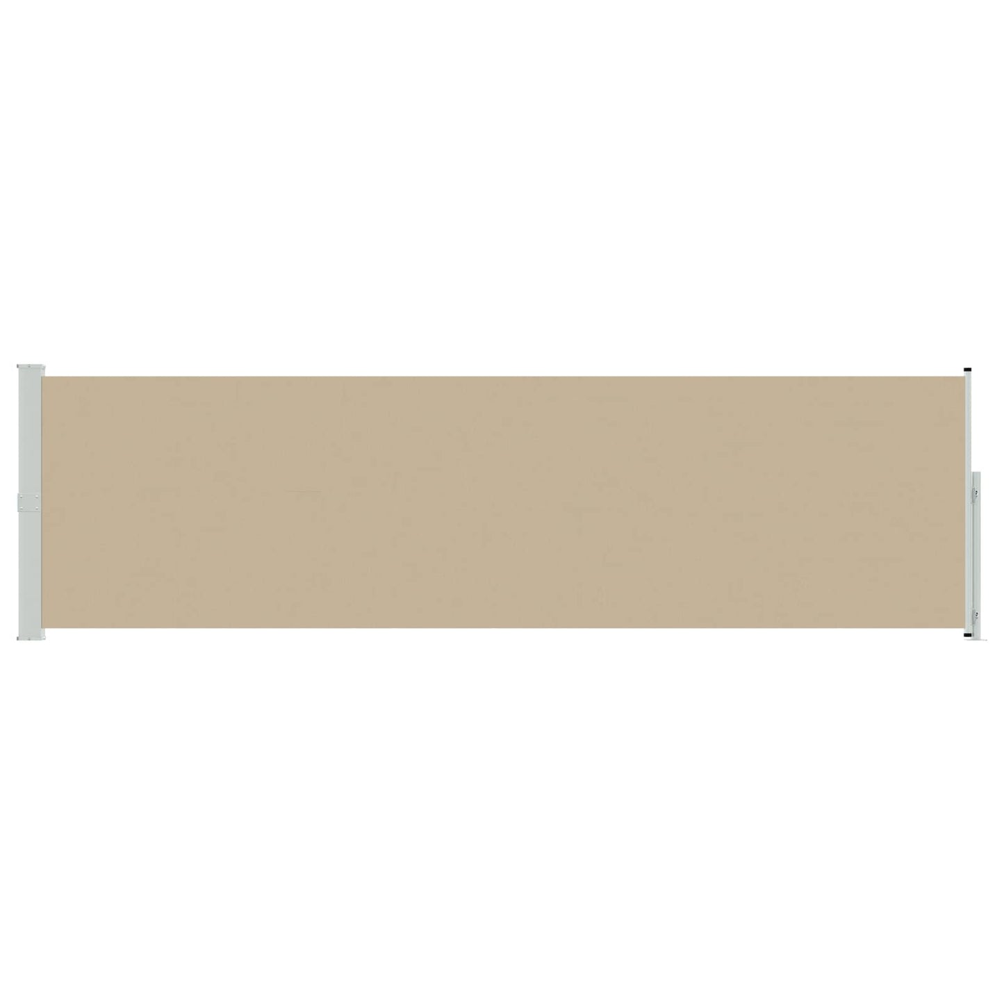 Retractable Side Awning 140 x 500 cm Polyester Rectangular