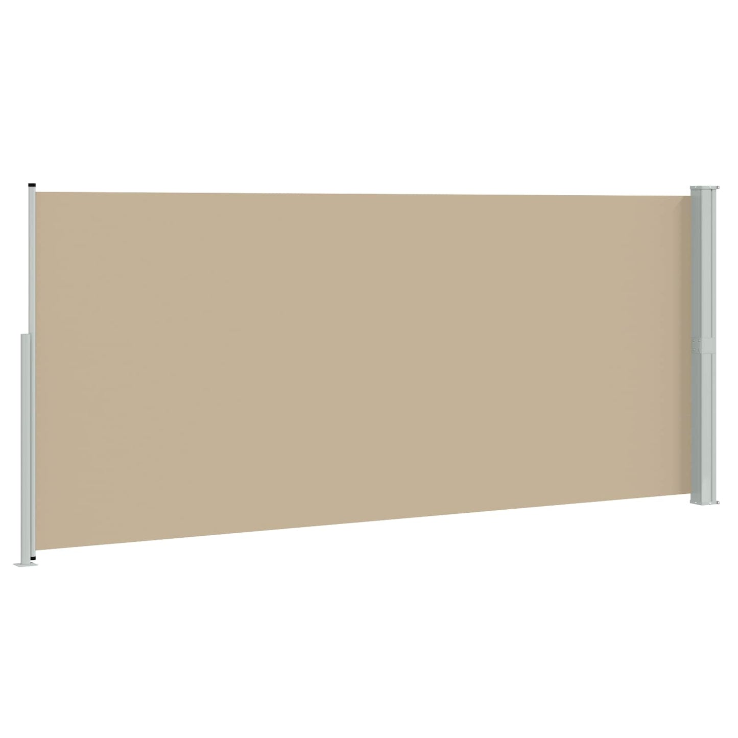 Retractable Side Awning 220 x 500 cm 100% polyester iron steel