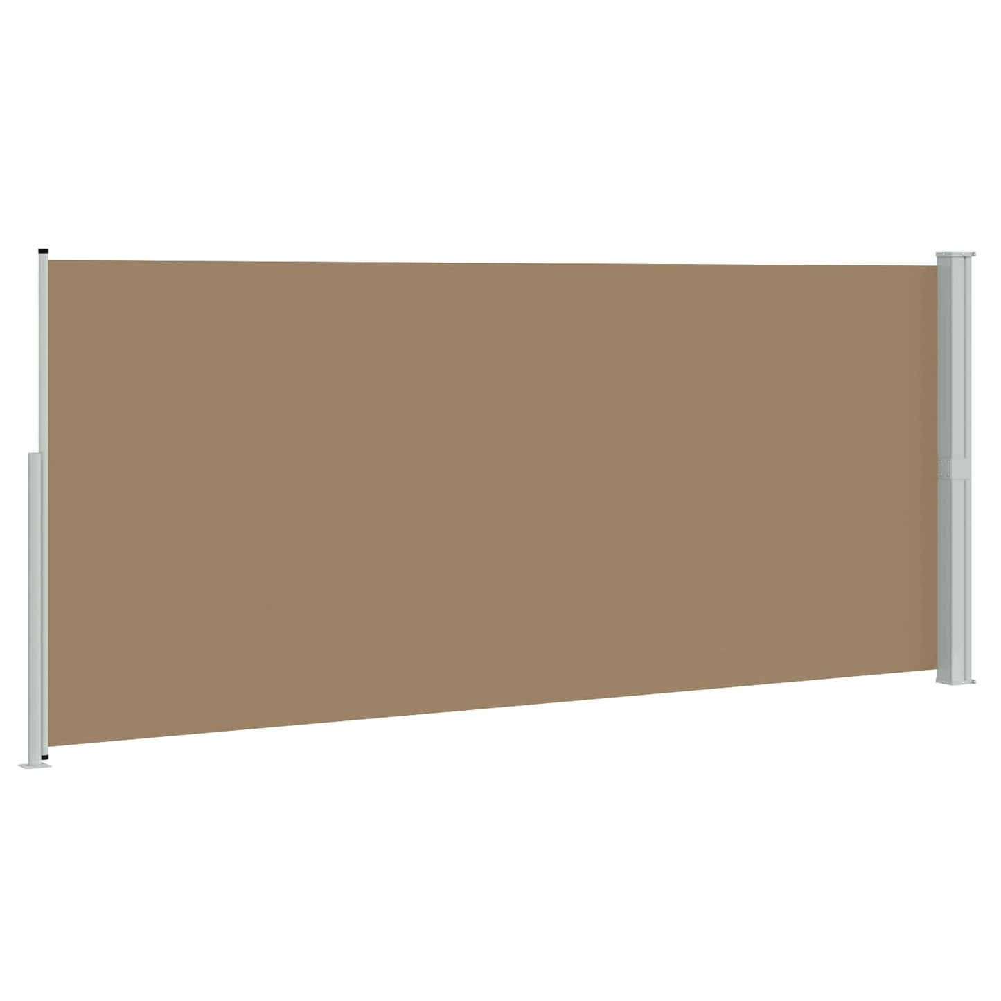 Retractable Side Awning 220 x 500 cm 100% polyester iron steel