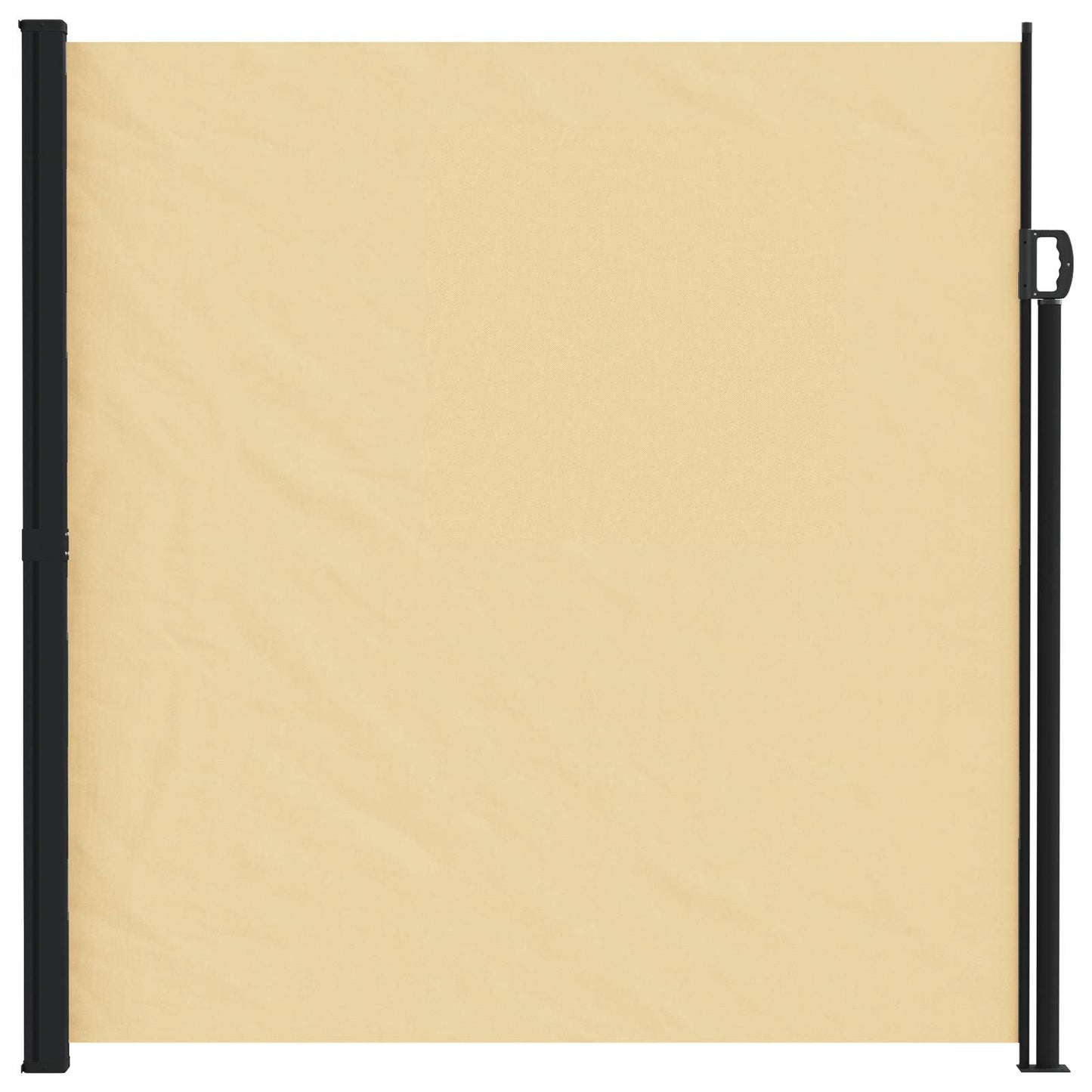 Retractable Side Awning Sand 300 x 220 cm Polyester