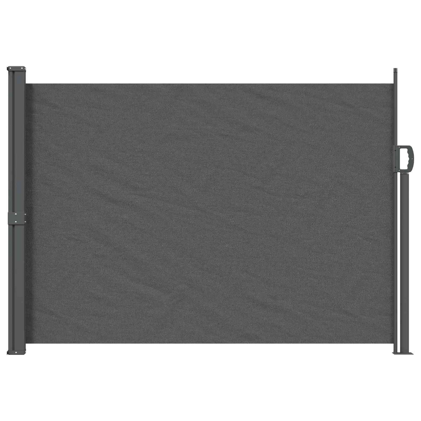 Retractable Side Awning 120 x 300 cm 100% polyester iron steel