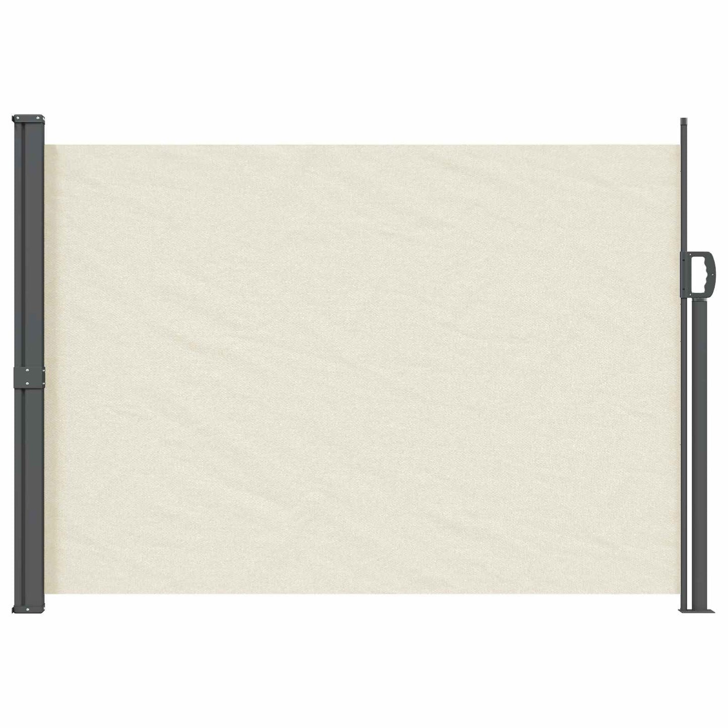 Retractable Side Awning 160 x 300 cm 100% polyester iron steel