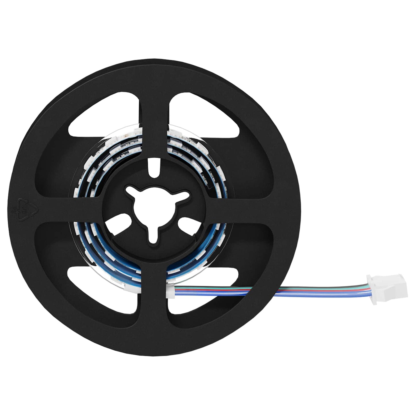 LED Strip 2 pcs Black and Transparent 350 mm Copper and Plastic