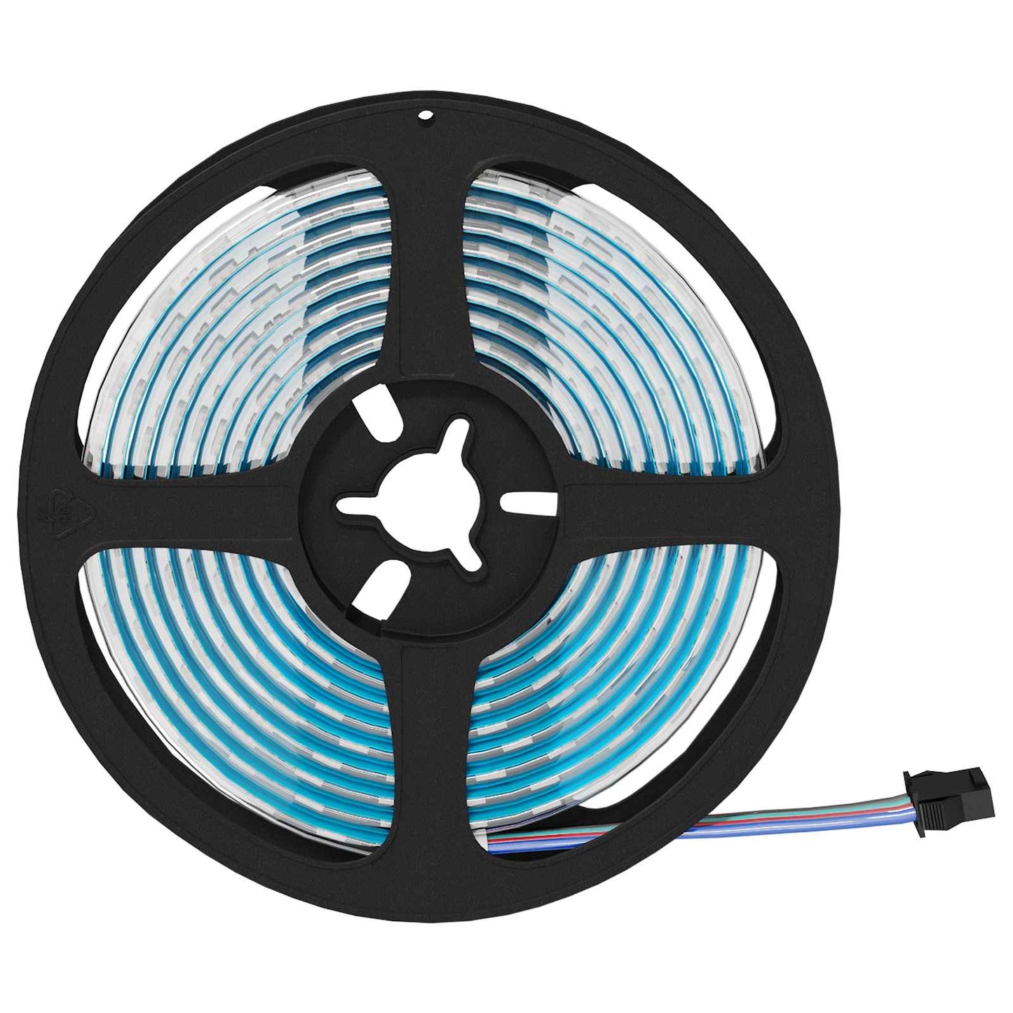 LED Strip 2 pcs Black and Transparent 210 x 0.8 x 0.3 cm