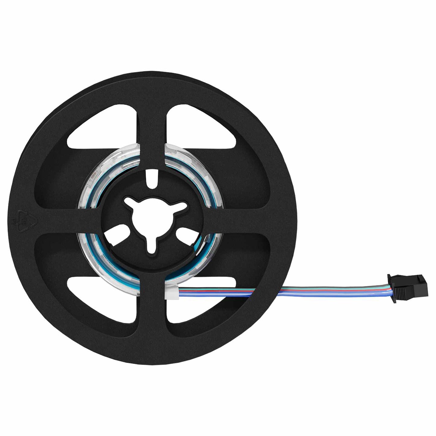 LED Strip 2 pcs Black and Transparent 250 mm Copper and Plastic