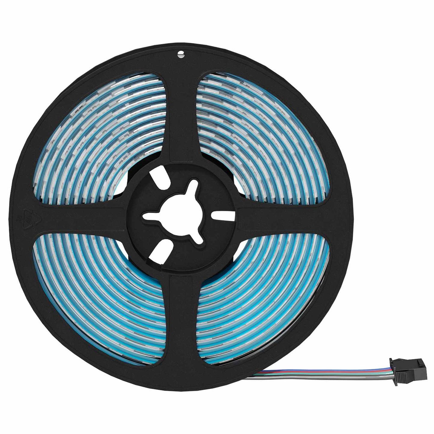 LED Strip 2 pcs Black and Transparent 2500 mm