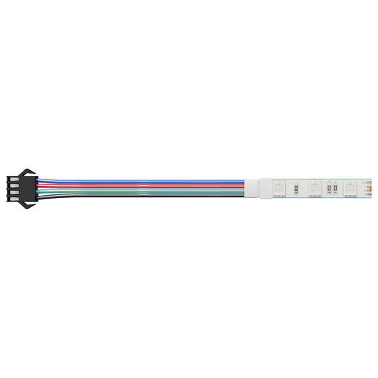 LED Strip 2 pcs Black and White Copper and Plastic
