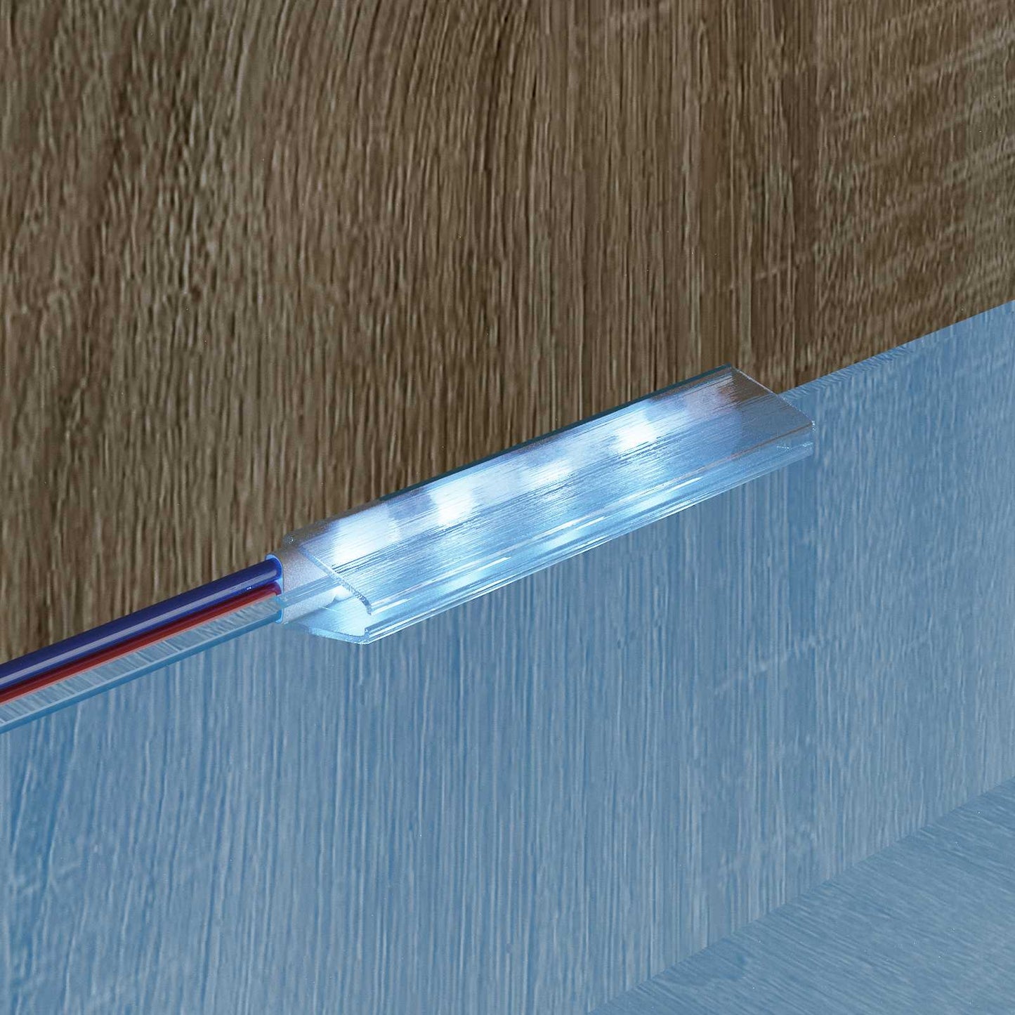 LED Strip 2 pcs Black and Multicolour 1745 mm