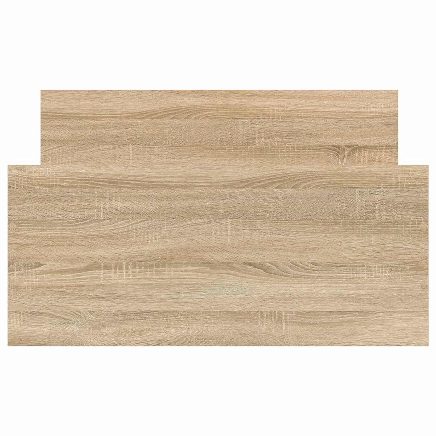 Bed Frame with Headboard Sonoma Oak 80 x 200 cm Engineered Wood