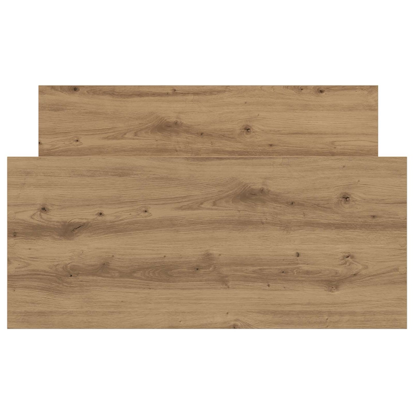 Bed Frame with Headboard Artisan Oak 80 x 200 cm