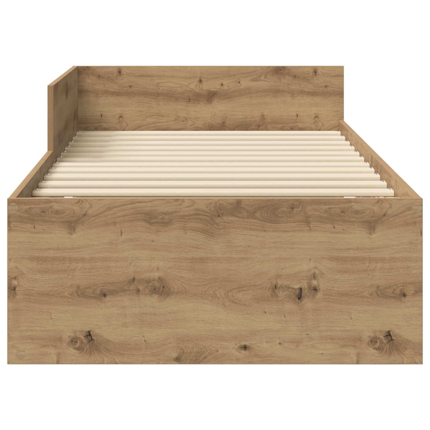 Bed Frame with Headboard Artisan Oak 80 x 200 cm
