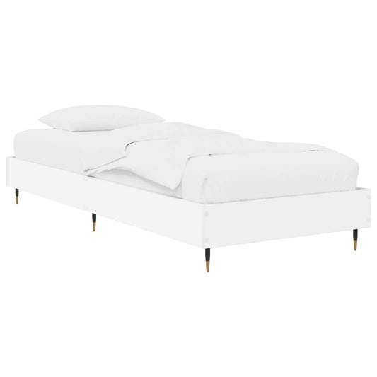 Bed Frame White 80 x 200 cm Engineered Wood