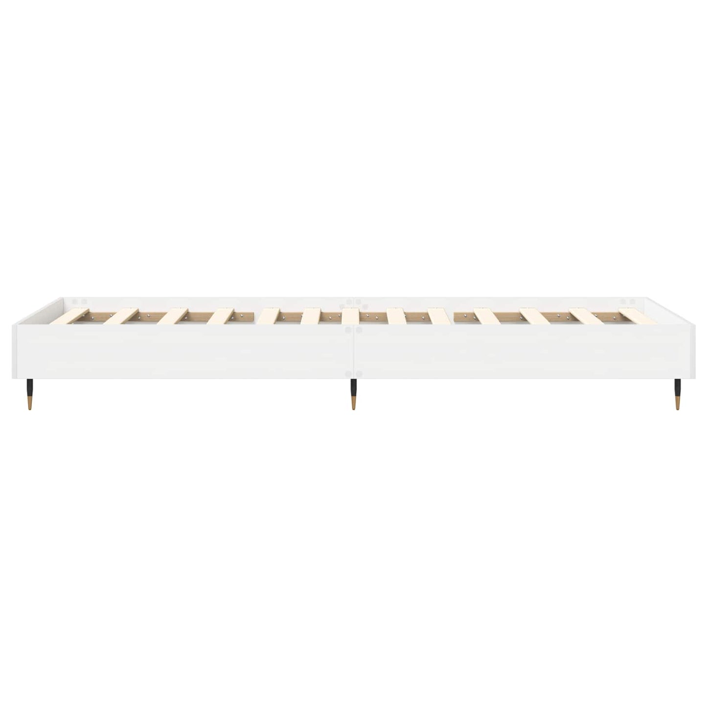 Bed Frame White 80 x 200 cm Engineered Wood