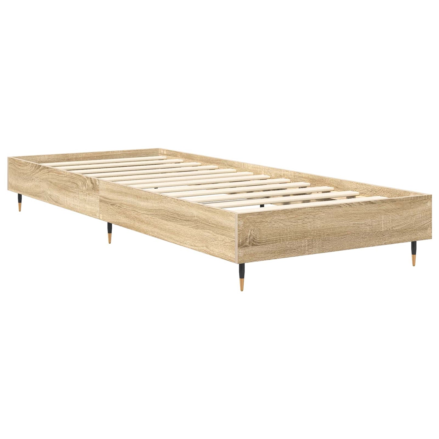 Bed Frame Sonoma Oak 80 x 200 cm Engineered Wood