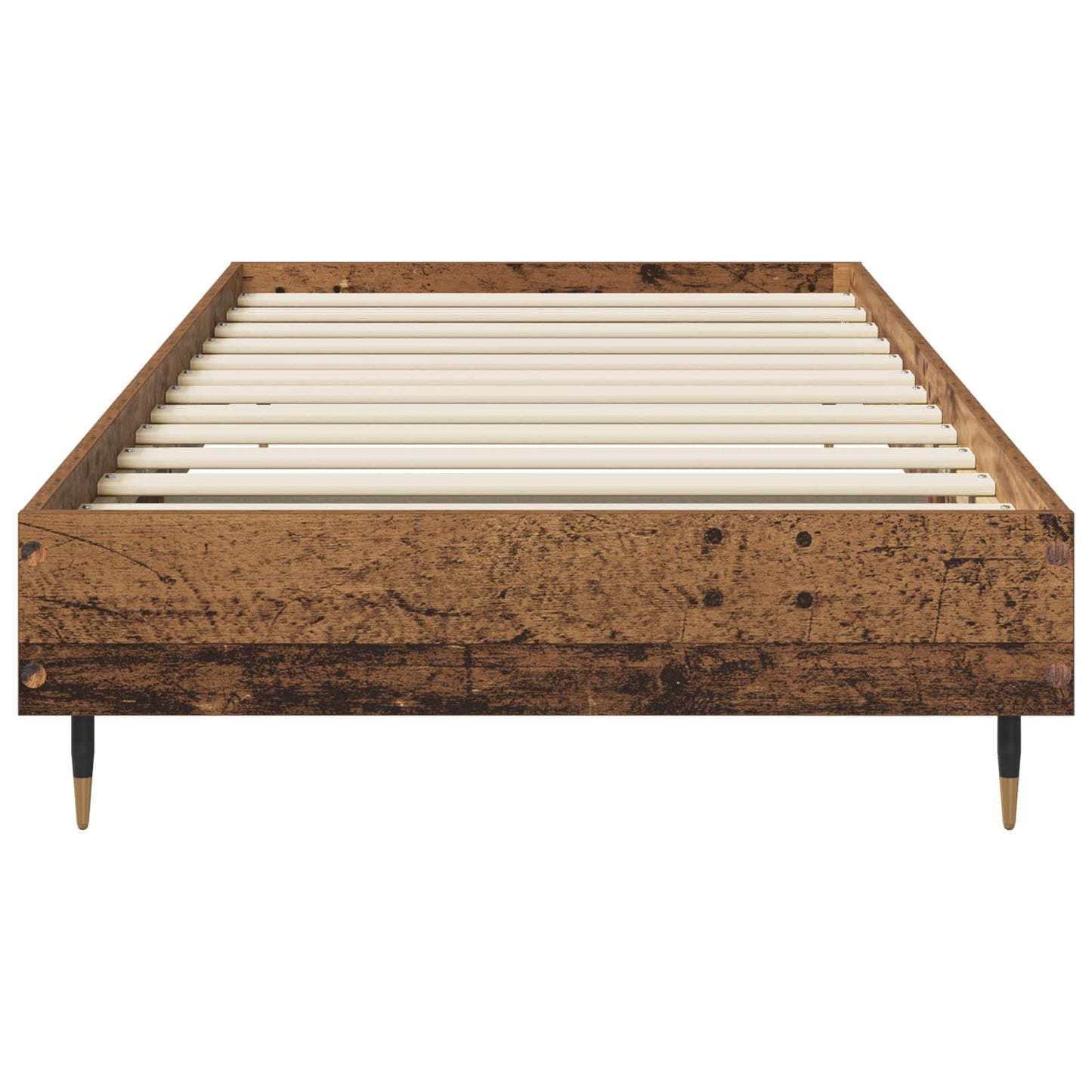 Bed Frame Old Wood 80 x 200 cm Engineered Wood